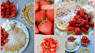 Waffeln selber backen [upl. by Huntley]