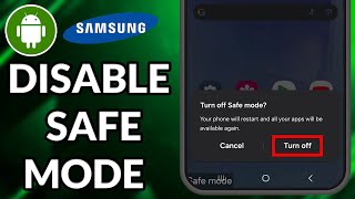 How To Turn Off Safe Mode On Samsung [upl. by Pasadis]