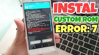 FIX TWRP ERROR 7 INSTAL CUSTOM ROM quotupdater process ended with ERROR 7quot [upl. by Noroj]