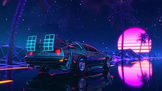 DeLorean  Ambient Synthwave Drive  4K Ultra HD 60fps [upl. by Amiel793]