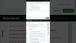 Hackerrank  Python   itertools  itertoolsproduct coding hackerrank [upl. by Rush872]