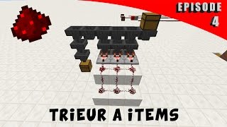 APPRENDS LA REDSTONE  Trieur dItems [upl. by Baecher317]