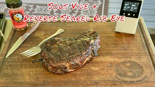 Sous Vide or Reverse Sear on Thick Rib Eyes Why Not Use Both [upl. by Adnolay845]