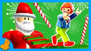 Vor dem Weihnachtsmann entkommen🎅🏼Playmobil Familie Vogel Roblox [upl. by Prudence92]