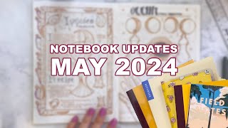 Notebook Updates May 2024  Graphic Novel Notebook  Planning System [upl. by Eulau]