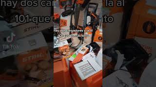 ¡Nueva motosierra a bateria Stihl MSA120c ion litio Mirá las principales características nogalpark [upl. by Sanez]