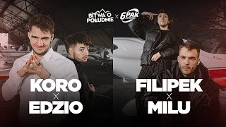 KORO x EDZIO vs FILIPEK x MILU  BOP2vs2 by 6PAK Półfinał [upl. by Enaid293]