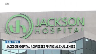 Jackson Hospital working to address financial challenges [upl. by Pernick]