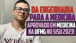 MEU RESULTADO NO SISU 2023 APROVADO EM MEDICINA NA UFMG [upl. by Redla40]