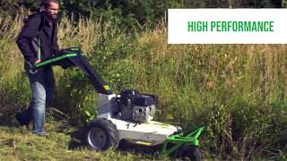 Etesia Attila AH75 for extreme brushcutting [upl. by Rizas]