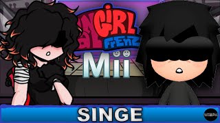 How to Make SINGE MOD Mii FNF vs FANGIRL FRENZY [upl. by Alimrahs]