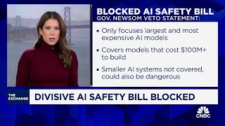 Divisive AI safety bill blocked [upl. by Jacky]