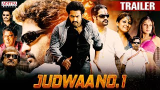 quotJudwaa No 1quot Adhurs New Released Hindi Dubbed Movie Trailer 2022  NTR Nayanthara Sheela [upl. by Thomasin]