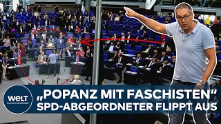 quotPOPANZ MIT FASCHISTENquot  SPDAbgeordneten platz der Kragen  Merz außer sich vor Empörung [upl. by Florinda]