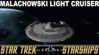 Star Trek Online  Malachowski Light Cruiser  Full Review [upl. by Peer987]