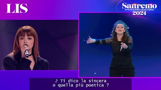 LIS Sanremo 2024  Annalisa canta Sinceramente [upl. by Sille]