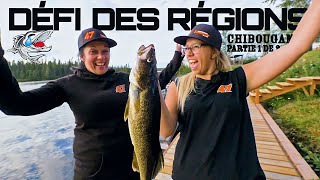 Pêche au DORÉ Québec 🎣 DÉFI DES RÉGIONS 🤣 Partie1 de 2 Eeyou Istchee BaieJames Marina Chibougamau [upl. by Aalst907]