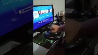 How to setup ur Thrustmaster Joystick on a PS4 [upl. by Edik]