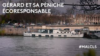 Gérard et sa péniche écoresponsable [upl. by Maiocco]