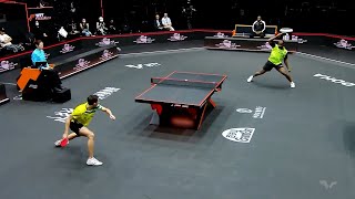 Hugo Calderano vs Quadri Aruna  R16 WTT FINALS MEN DOHA 2023  January 2024 [upl. by Ezarras]