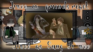 🧟Jiwoo quotfriendsquot react to Jiwoo as Sung Jin woo ✨englishportuguês dead ravens gazeSolo leveling [upl. by Amikat368]