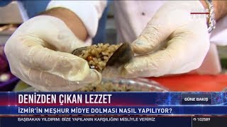 İzmirin meşhur Midye Dolması nasıl yapılıyor [upl. by Ennahgem]