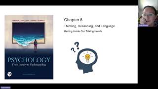 MTA Introduction to Psychology 2 Thinking Reasoning amp Language Ch 8 Lecture 1 of 3 [upl. by Yenrab616]