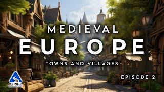 Most Beautiful Medieval Towns and Villages in Europe  4K Travel Guide  Episode 2 [upl. by Vanderhoek]