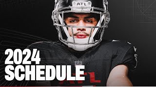 Atlanta Falcons 2024 Schedule REVEALED What FANS Need to Know [upl. by Kieffer]