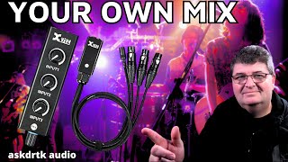 Xvive PX Monitor Mixer System  Review with Audio Tests [upl. by Varien452]