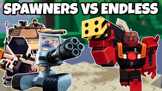 ALL SPAWNER TOWERS vs ENDLESS MODE in Roblox Tower Defense X TDX [upl. by Qerat]