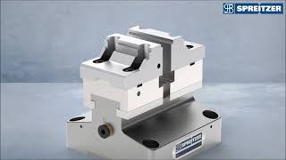 Spreitzer compact pneumatic centre vice type PZS2 2020 [upl. by Dnomed]