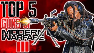 The Top 5 Call Of Duty MW3 Guns In Real Life [upl. by Mccoy]