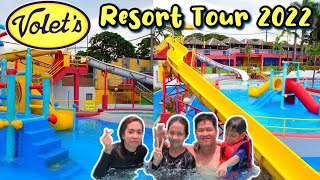 VOLETS Resort Tour 2022  Affordable Water Park Resort in Dasmariñas with artificial WAVE pool [upl. by Elleron]