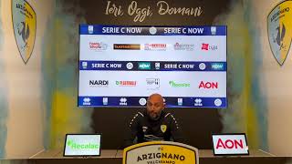 Arzignano ValchiampoLR VicenzaConferenza Stampa Post Match [upl. by Ttiwed]