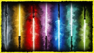 All 14 Lightsaber Color Meanings Explained  Which Lightsaber Color Suits You Quiz Legends  Canon [upl. by Nossila]