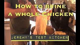 How to brine a whole chicken [upl. by Guildroy]