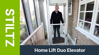 Stiltz Home Lift quotDuoquot Demonstration [upl. by Amoeji]