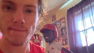 Unboxing 2019 Yasiel puig billboard Foco Reds Bobblehead [upl. by Nereen]