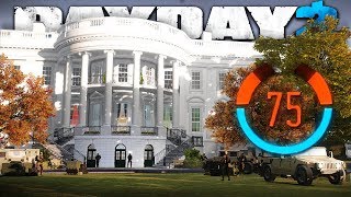 PAYDAY 2  White House  75 Detection Risk  NO ECM PAYDAY 2 [upl. by Odilo735]