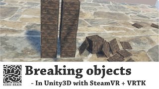 Breaking objects apart in Unity3D [upl. by Yssak639]