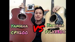 Yamaha FGX830C VS CPX600 [upl. by Kavanagh707]