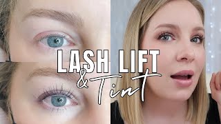 I HAD A LASH LIFT  Before amp After [upl. by Gretal570]