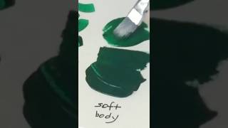 About Soft Body Acrylic Paint pt 1  1 of 4 Types of Acrylic Paint acrylic painting informative [upl. by Greiner]