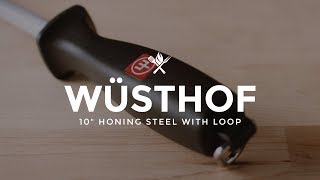 Wusthof 10quot Honing Steel  Product Roundup by All Things Barbecue [upl. by Ailisec]