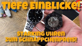 🚨Tiefe Einblicke‼️ — Skelettierte Starking Automatik Uhr zum Schnäppchenpreis‼️ [upl. by Uoliram258]