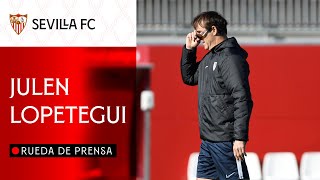 🗣🎙 Julen Lopetegui en rueda de prensa previo al partido contra el Valencia CF 🚨 📡 [upl. by Wie]