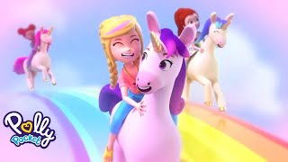 Polly Pocket Adventure Studios Ep 5  Polly Shani amp Lila Rückkehr zur Einhornwelt Teil 3 [upl. by Cliff]