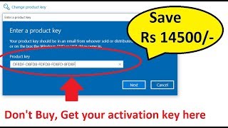 FREE Windows Activation key 101 Genuine Tutorial [upl. by Aneetak878]