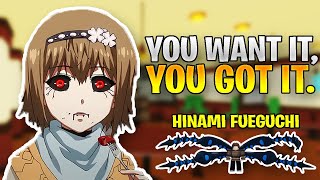 Is HINAMI FUEGUCHI good Trying Hinamis Kagune  RoGhoul [upl. by Nayt]